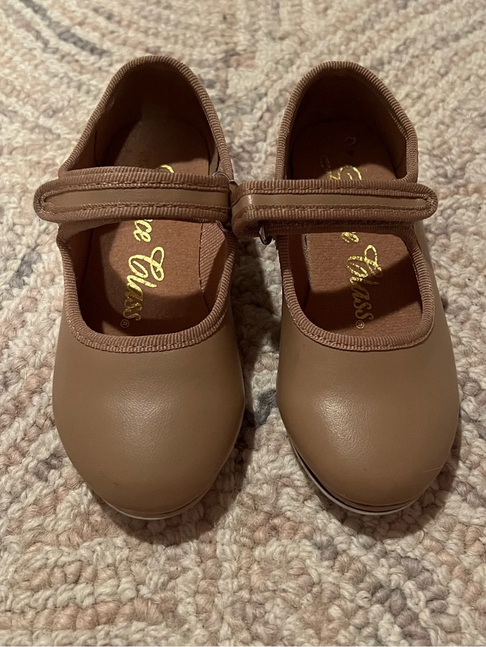Kids Mary Jane tap Shoes in Brown